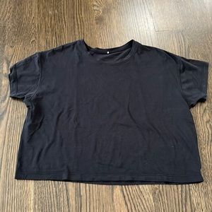 Lululemon Cates Tee - Black - Size 2